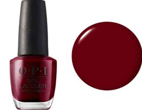 OPI "Malaga wine" o OPI Nail Lacquer Esmalte Uñas color granate